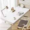 Tapete de Mesa de Couro Cor Sólida Tapete para Mesa de Estudo de Estudante Desktop de Computador Impermeável e à Prova de Óleo Tapete de Proteção para os Olhos de Crianças