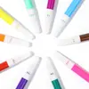 Canetas de Aquarela de 12 Cores para Desenho e Rabiscos Infantis, Canetas de Aquarela para Diários Infantis, Atacado Transfronteiriço