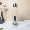 Amazon Venta Caliente Transfronteriza Columna de Cristal Natural Cristal de Vidrio Botella Gema Energética Cristal de Vidrio Impreso