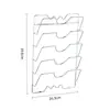 Estante de Almacenamiento de Cocina Perforado de Múltiples Niveles de Venta Caliente Transfronteriza para Dropshipping, Estante de Pared para Tapas de Ollas, Estante de Almacenamiento, Estante para Tabla de Cortar