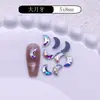 Coloridos Diamantes de Imitación Hot-Bottomed para Uñas Joyería de Diamantes Planos Accesorios para Uñas de Forma Especial DIY Accesorios para Ropa Accesorios Lavables