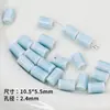 Cuentas de Cerámica Azules Separadas por Cuentas Pez Payaso Estrella Pulsera Collar Cadena para Teléfono Móvil Accesorios de Joyería Hechos a Mano DIY Material