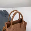 Bolso Tote de Fieltro para Mujer con Neceser Pequeño Desmontable, Bolso de Mano con Patrón Acolchado, Bolso de Hombro Estructurado Ligero para Uso Diario, Trabajo y Viajes