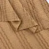 Elegante Tela Jacquard de Tres Rayas con Textura Tridimensional para Vestidos Camiseta y Textiles de Moda