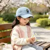 Chapéu Infantil Primavera e Outono 2026: Boné de Baseball em Sarja Ursinho, Boné Hip-Hop Estilo Chinês, para Meninos e Meninas