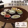 Mesa Redonda Dobrável para Uso Doméstico, Adequada para Apartamentos Pequenos, Mesa de Jantar Simples para Dormitórios, Conjunto de Mesa e Cadeiras de Jantar Dobráveis Portáteis para Apartamentos de Aluguel