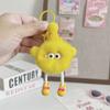 Pelo de Conejo Rex Real Piernas Largas Sombrero Pequeño Lindo Dulce Corea del Sur Ins Piernas Largas Colgante de Bolso Llavero Colgante Venta al por Mayor