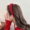 Diadema de alta presión craneal Diadema de pelo Aro para el pelo Otoño e Invierno Nuevo Corea del Sur Sentido Avanzado Lujo Ligero Diadema Elegante Accesorios para el Pelo para Salir Combinan con Todo