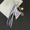 Zapatos Estilo Deportivo Llavero de Tenis Nicho Gama Alta Serie Miu Colgante de Cuerda Trenzada para Bolso Venta al por Mayor