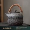 Venta al por mayor Utensilios para hervir té Estufa para hervir té Tetera de estilo japonés con asa lateral Elaboración de té Vintage Rústico Automático Pequeño Juego de estufa eléctrica de cerámica