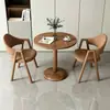 Mesa y sillas pequeñas redondas modernas y casuales para recepción y negociación en apartamentos pequeños, mesa de comedor, mesa redonda pequeña para balcón, para tiendas de té de leche y cafeterías