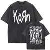 Camiseta Korn Falling Away from Me Vintage Lavada Sk