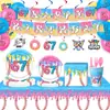 Decoraciones Populares de Amazon para Fiestas Temáticas de Seis Siete, Montaje de Atmósfera de Cumpleaños, Vajilla, Banderines de Cumpleaños, Globos