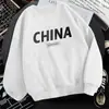 Sudadera para Hombre Primavera y Otoño con Capucha de Moda Ins Holgada Moda Estilo Hong Kong Cuello Redondo Felpa Otoño Pulóver de Pareja Top Chaqueta