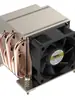 Leopard 5 Tubo de Calor 2U Servidor R67 R64 R63 Control Industrial Soldadura por Reflujo Ventilador de Refrigeración CPU de Computadora I7