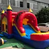 Parque de Castelos Infláveis Móveis ao Ar Livre Tema Oceano Trampolim Inflável Tobogã Festa Aluguel Comercial
