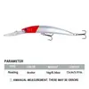 Nuevo Señuelo Cebo Tabla de Lengua Larga Minnow Flotante Largo Alcance Pesca en Mar 15cm/16g Cebo Duro Biónico para Lubina y Róbalo