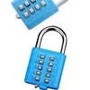 Cerradura de combinación giratoria, candado impermeable y a prueba de óxido, cerradura para maleta, cerradura para casillero de gimnasio, candado antirrobo