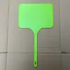 Placas Plásticas de Mão para Jogos Esportivos de Jardim de Infância, Publicidade e Placas de Sala de Aula