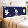 Juego de funda de cama con dibujos animados, todo incluido, elástica, para el respaldo de la cama, universal para las cuatro estaciones, con protección antipolvo, extraíble y lavable.