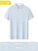 Camisa de Tenis Coach de Color Contrastante para Hombre Camiseta Deportiva de Manga Corta Anti-UV Nylon Secado Rápido Polo Logo Personalizado
