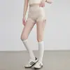 Ropa de Yoga Transfronteriza al por Mayor Verano Nuevo Estilo Pantalones Cortos de Yoga para Mujer con Cordón Control de Barriga Adelgazantes Fitness Pantalones Cortos Calientes Dropshipping