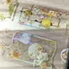 Estilo Antiguo Mazo Deco 01 Estampado en Caliente Bambú Hoja de Arce Palabras cero Diario Cinta Washi Lino Fluido Material Liso Pegatinas Decorativas