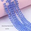 Venda Quente Transfronteiriça Contas de Vidro Cristal Contas Soltas Roda Pulseiras Facetadas Colar Acessórios de Joias Contas Planas de Cristal Contas
