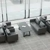 Conjunto de sofás de escritório para lojas 4S, salas de recepção de empresas, áreas de reunião e negociação, escritórios de vendas e áreas de descanso - sofá pequeno de um lugar