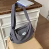 2025 Nova Bolsa Mensageira Vermelha da Moda Feminina Casual para o Trabalho Bolsa Bolinho Tecido de Nylon Leve Bolsa de Ombro Bolsa Mensageira