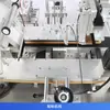 Zonesun Máquina Automática de Etiquetado Perimetral por Cuatro Lados para Cajas de Plástico de Empaque de Alimentos Desechables Cuadradas