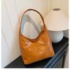 Bolso de Gran Capacidad para Mujer 2025 Retro Nuevo Casual Estilo Normcore Bolso de Hombro para Clase de Estudiante Universitario Bolso Tote de Pu Suave
