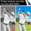 Pulsera de golf transfronteriza para principiantes, correa de fijación para el brazo, dispositivo de práctica auxiliar, corrector de postura de putt de golf