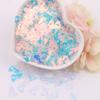 Estrellas huecas sirena flor de cerezo maquillaje de escenario infantil brillo lentejuelas diy material pegamento funda de teléfono móvil lentejuelas 10g