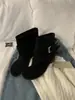 Sandalias Romanas de Estilo Retro Nuevo Verano 2025 Botines de Caña Alta con Clip en el Dedo del Pie y Punta Abierta de Tacón Bajo para Uso Exterior para Mujer