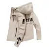 Jaqueta Fina de Primavera e Outono Transfronteiriça Cor Sólida Jaqueta Estampada Tendência Nova Casual Esportiva Jaqueta Masculina de Comércio Exterior