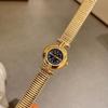 Timini DINIMI Nuevo Reloj de Moda para Mujer Retro Esfera Pequeña Placa Romana Cinturón de Malla de Bambú Ligero Lujo Vivo