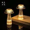 Lámpara de Mesa Pequeña Digital LED Lámpara de Mesita de Noche Atmósfera Simple Creativa Lámpara de Velas Digitales Lámpara para Dormir Luz Nocturna