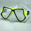 Óculos de Mergulho com Armação Grande Snorkel Lente para Miopia Máscara de Mergulho Silicone Líquido Pvc Óculos de Mergulho Vidro Temperado