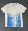Nueva Camiseta de Bádminton Victor para Hombre y Mujer Secado Rápido Transpirable Competición Deportiva Manga Corta Ropa Deportiva Deportiva Mujer Top de Secado Rápido