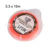 Roçadeira universal redonda 15m casca de bolha roçadeira 2,4/2,7/3,0/3,3MM nylon roçadeira roçadeira