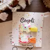 Presilhas de Cabelo Infantis Estilo Coreano para Primavera e Verão com Estampa de Animais para Meninas, Elásticos Fofos para Rabo de Cavalo que Não Danificam o Cabelo