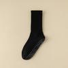 Calcetines de Yoga Profesionales para Mujer, Calcetines de Media Caña para Primavera y Otoño, Base de Silicona Cómoda con Masaje, Antideslizantes, Calcetines Deportivos de Yoga para Fitness para Mujer