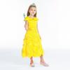 Navidad Nuevo Vestido de Princesa Bella La Bella y la Bestia Niña Vestido de Princesa Comercio Exterior Ropa de cosplay