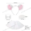 Nova Faixa de Cabeça de Halloween Super Fofa Conjunto de Acessórios de Cabelo de Coala para Lavar o Rosto, Fábrica de Headwear para Meninas Divertidas Atacado