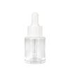 En stock, botella con gotero de comercio exterior de 15 ml, botella con esencia líquida, botella con hombro plano, subbotella de aceite esencial líquido, boca de botella 400-20#