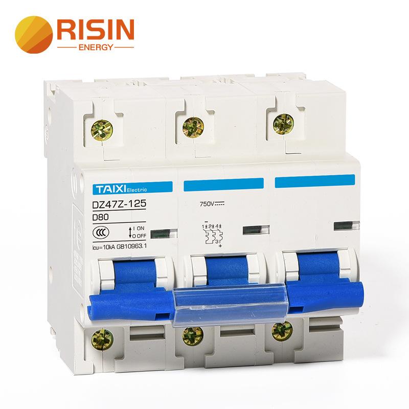 Solar PV Breaker 3P 80A 100A 1