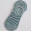 Meias de Malha Vazada Cor Sólida Algodão Meias de Ar Condicionado Boca Rasa Fofas Japonesas Meias Invisíveis Femininas Verão Finas Meias de Cano Baixo para Mulheres