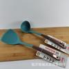 Espátula de silicone colher de sopa espátula de silicone antiaderente utensílios de cozinha atacado loja de dez yuans utilidades domésticas
