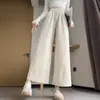 Pantalones Vaqueros Finos de Tencel para Primavera/Verano para Estudiantes de Secundaria y Preparatoria, Pantalones de Pierna Ancha con Retazos de Encaje, Pantalones Casuales Rectos Cortos